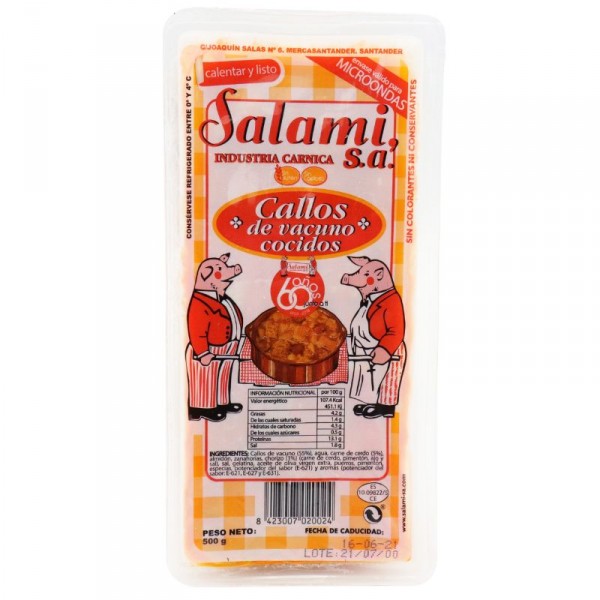 CALLOS SALAMI 500 GRS.