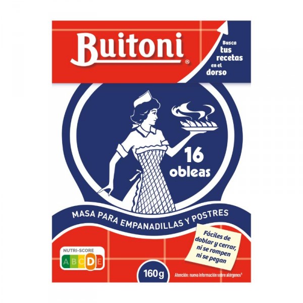 MASA EMPANADILLA BUITONI 160 GR
