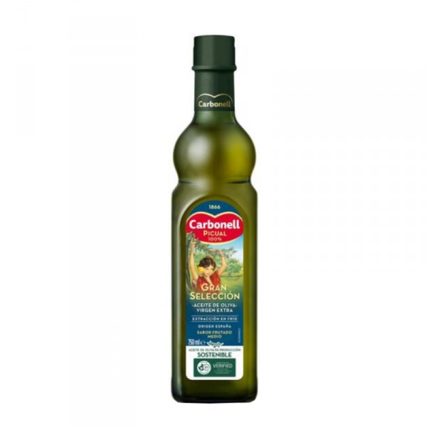ACEITE CARBONELL PICUAL OLIVA VIRGEN EXTRA 750 ML.