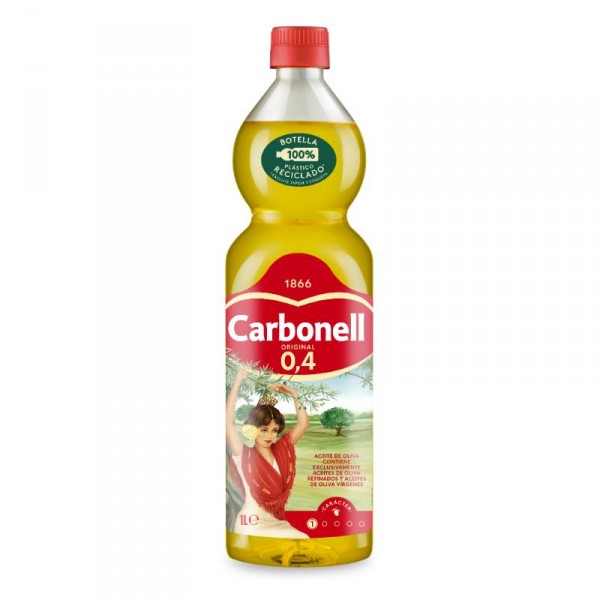 ACEITE CARBONELL OLIVA ORIGINAL 0,4º LITRO