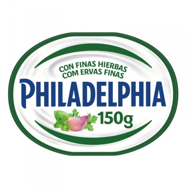 PHILADELPHIA CON FINAS HIERBAS 150 GRS