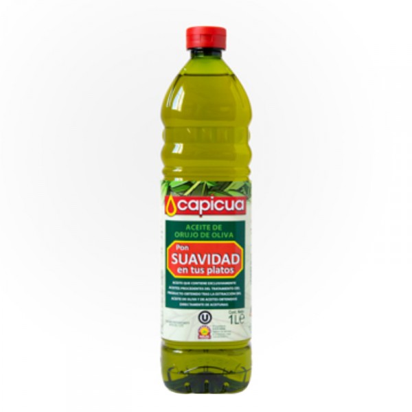 ACEITE CAPICUA ORUJO OLIVA PET 0,4º LITRO