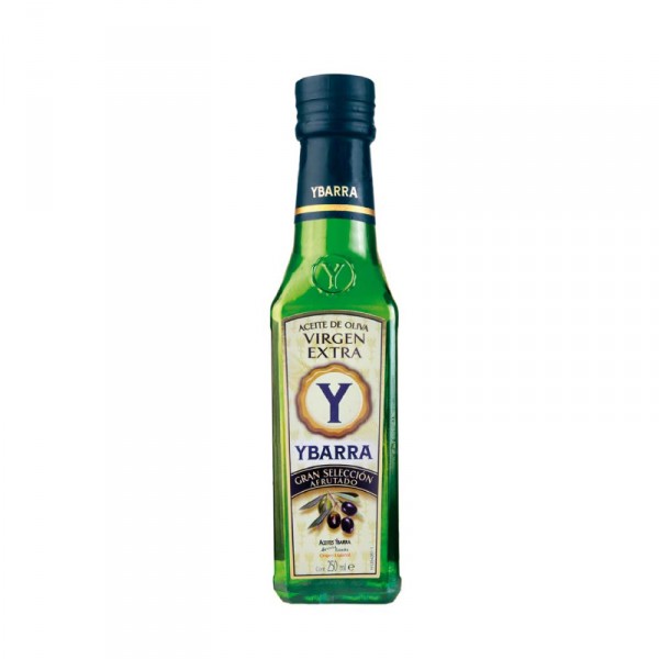 ACEITE YBARRA OLIVA VIRGEN EXTRA CRISTAL 250 ML.