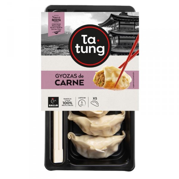 GYOZA TA-TUNG DE CARNE PACK 5 UNDS 144 GRS