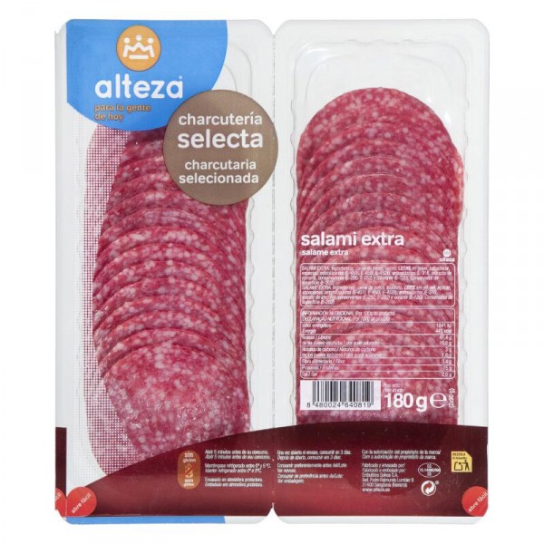 SALAMI ALTEZA EXTRA PACK 2 UNDS X 90 GRS