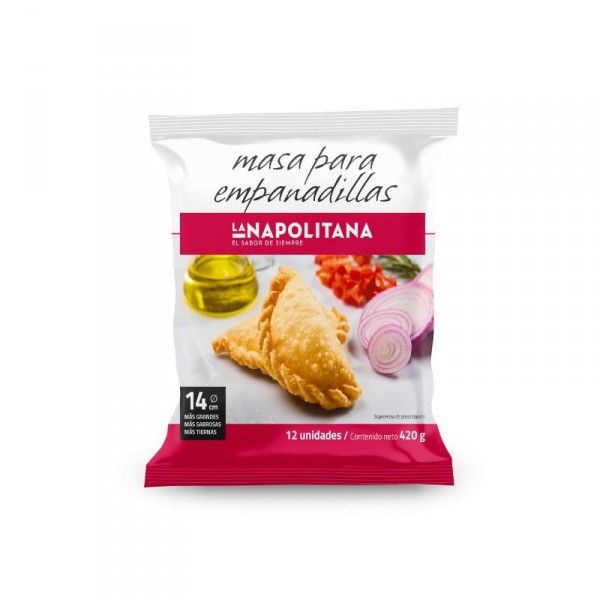 MASA EMPANADILLA LA NAPOLITANA 420 GRS.
