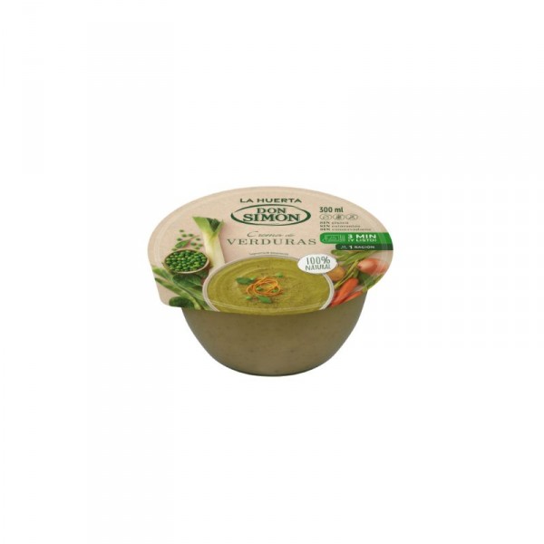 CREMA LA HUERTA DON SIMON REFRIGERADA VERDURAS 300 ML.