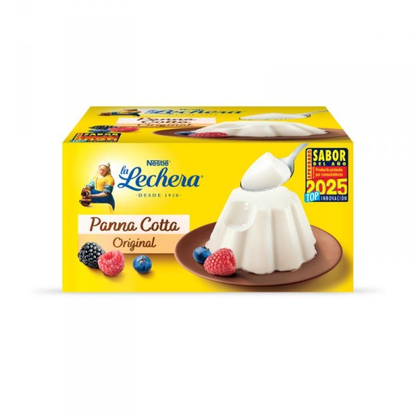 PANNA COTTA LA LECHERA NATURAL PACK 4 UNDS X 100 GRS.