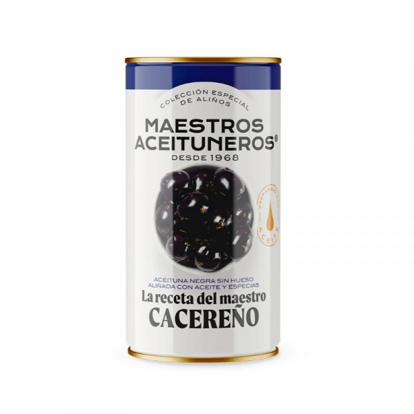 ACEITUNA M.ACEITUNEROS RECETA MAESTRO CACEREÑO 320GR 185P.E.
