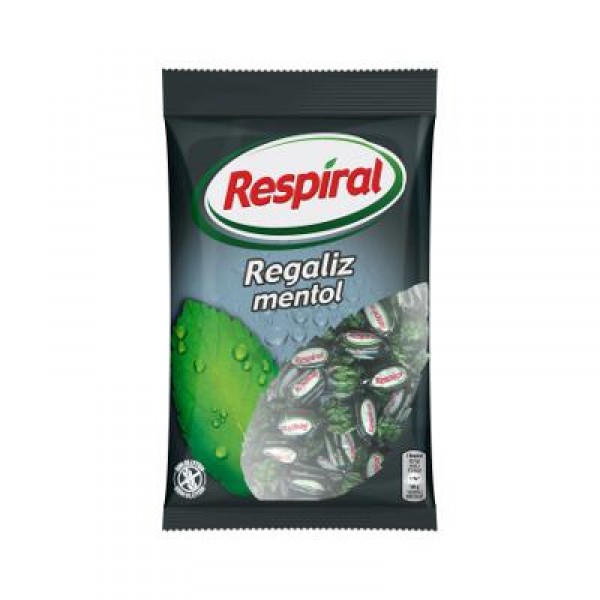 CARAMELO RESPIRAL REGALIZ MENTOL 150 GRS
