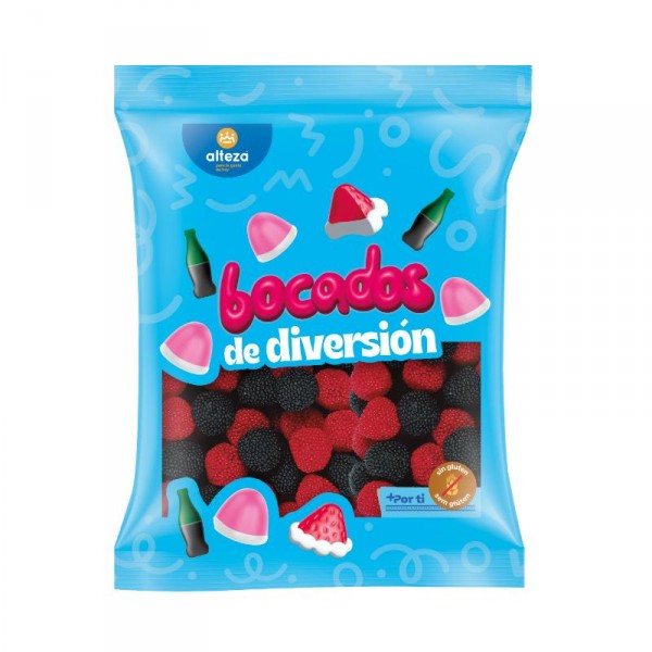GOMINOLA ALTEZA MORAS ZARZA 125 GRS.