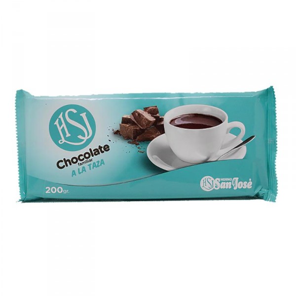 CHOCOLATE HORNO SAN JOSE A LA TAZA 200 GRS