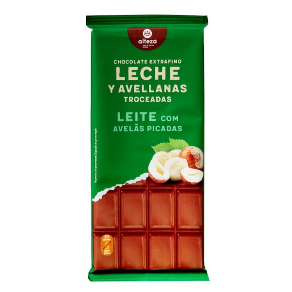 CHOCOLATE ALTEZA CON AVELLANAS 150 GRS