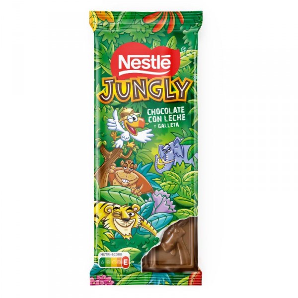 CHOCOLATE NESTLE JUNGLY 90 GRS.