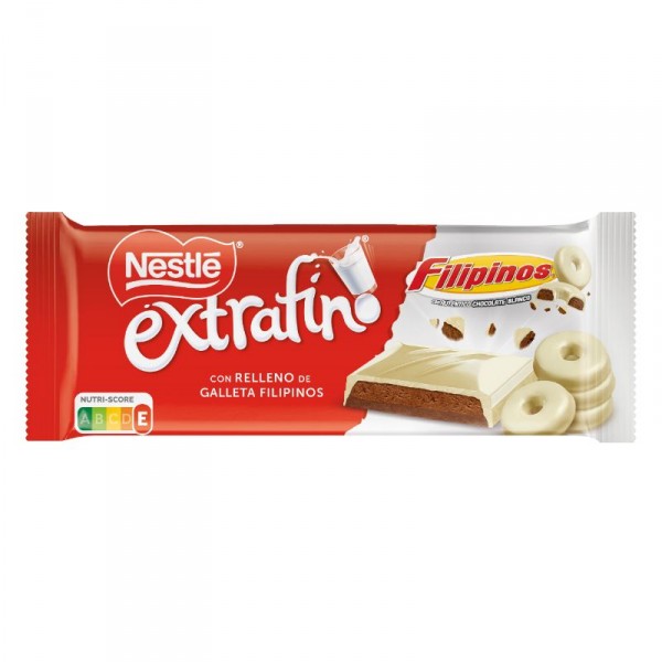 CHOCOLATE NESTLE EXTRAFINO FILIPINOS BLANCOS 84 GRS.