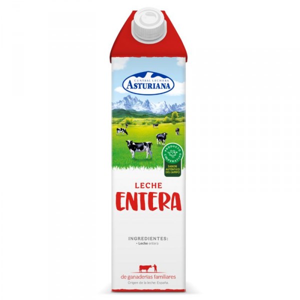 Comprar Leche entera asturiana botella en Supermercados MAS Online