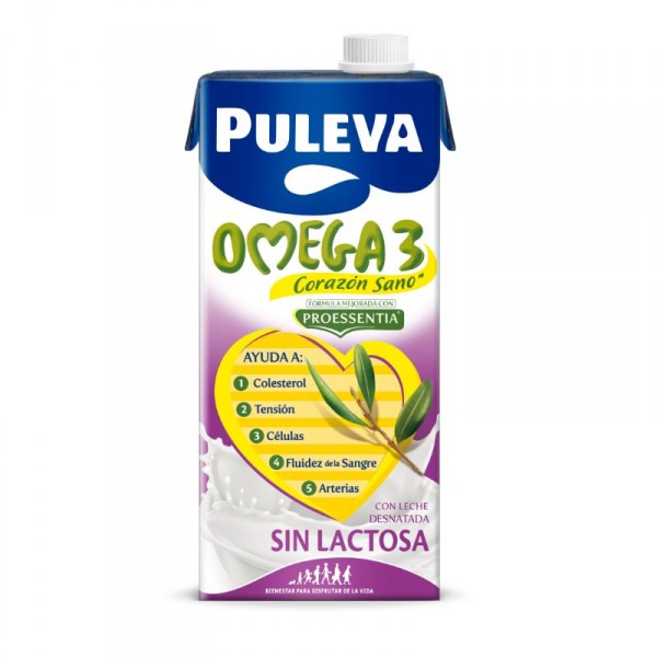 PULEVA OMEGA-3 SIN LACTOSA BRIK LITRO