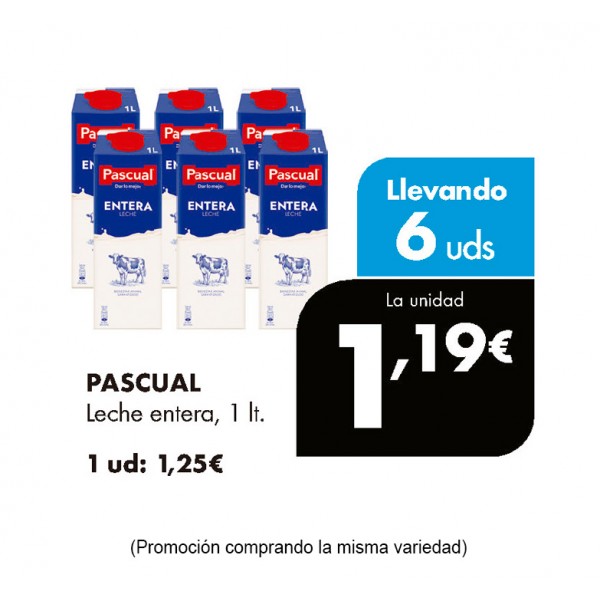 LECHE PASCUAL ENTERA BRIK LITRO