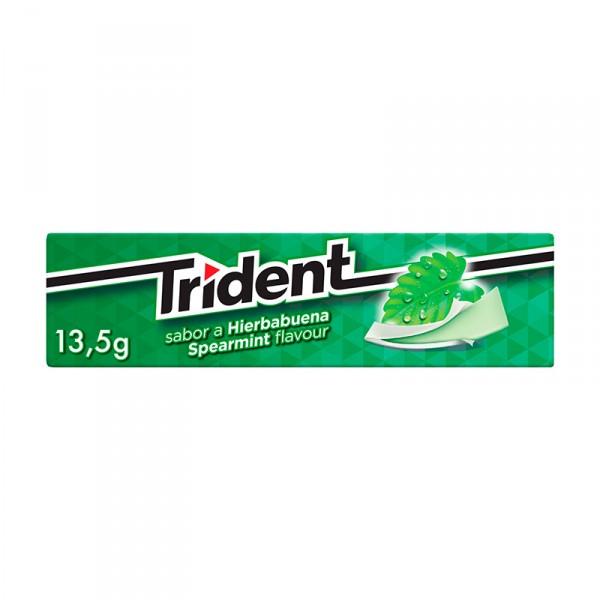 CHICLE TRIDENT STICK CLOROFILA UNIDAD