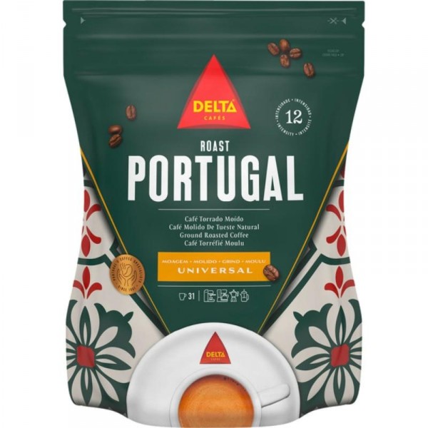 CAFE DELTA PORTUGAL MOLIDO NATURAL 220 GRS