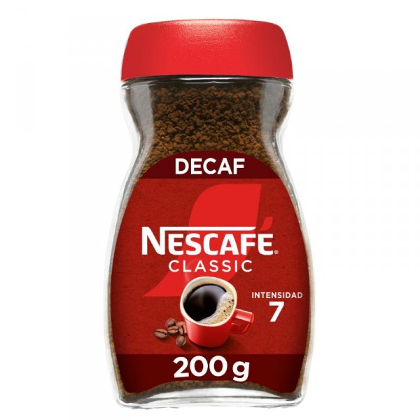 CAFE NESCAFE DESCAFEINADO 200 GRS
