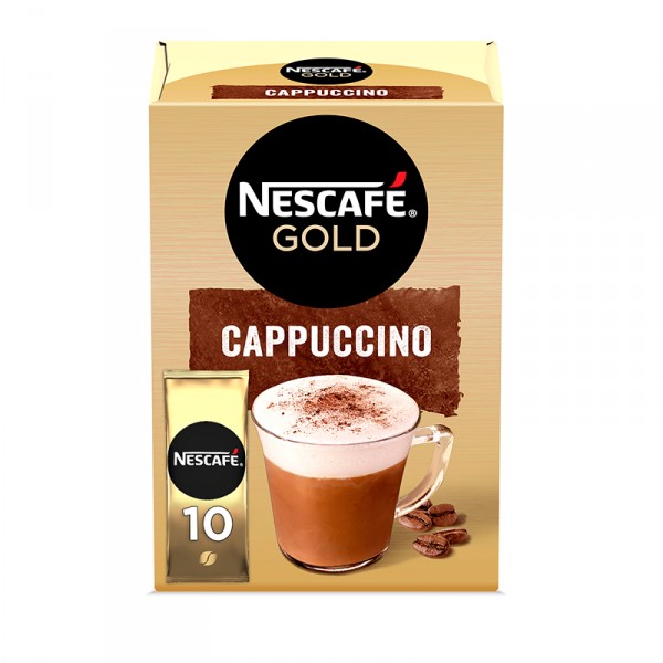 CAFE NESCAFE CAPPUCCINO NATURAL SOBRE 10 UNDS X 14 GR.
