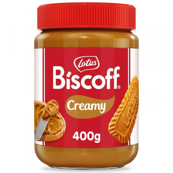 CREMA DE GALLETAS LOTUS PARA UNTAR 400 GRS.