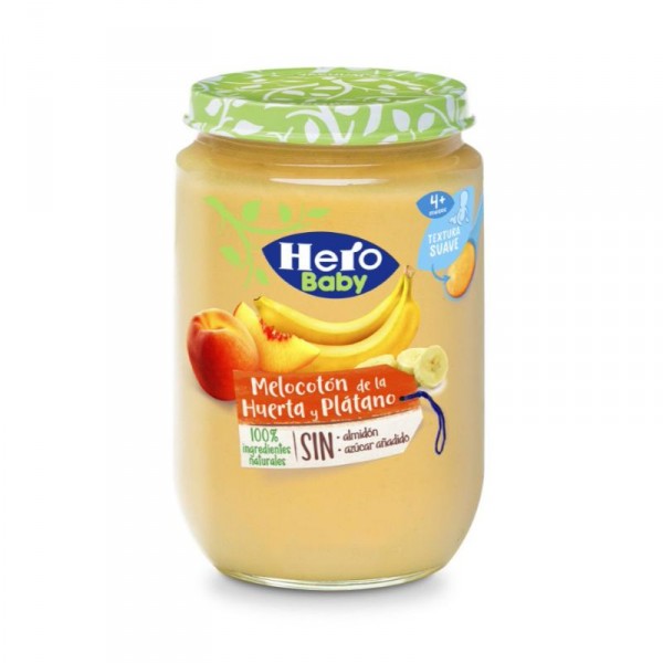 TARRITO HERO MELOCOTON-PLATANO 190 GRS