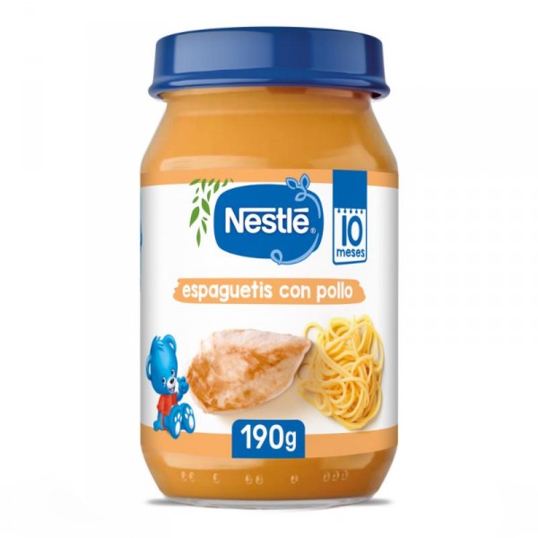 TARRITO NESTLE ESPAGUETIS CON POLLO 190 GRS