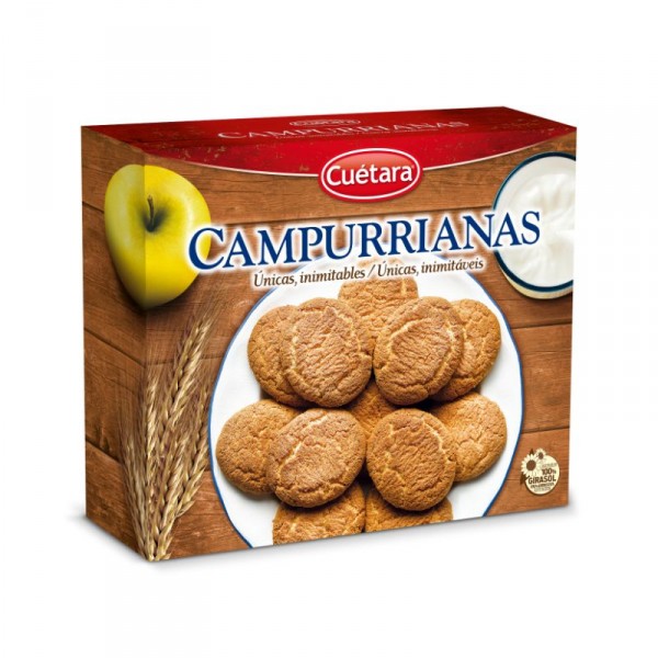 GALLETA CUETARA CAMPURRIANAS 466 GRS