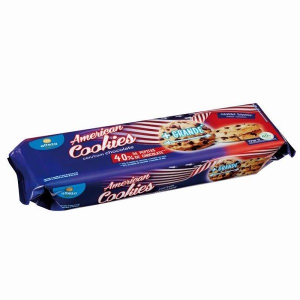 GALLETA ALTEZA COOKIES CON CHOCOLATE NEGRO 225 GRS
