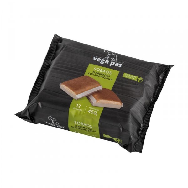 SOBAOS VEGA PAS CON MANTEQUILLA 12 UNDS 450 GRS