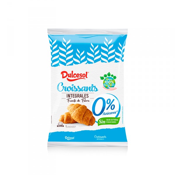 CROISSANT DULCESOL INTEGRAL 0% AZUCARES 240 GRS.