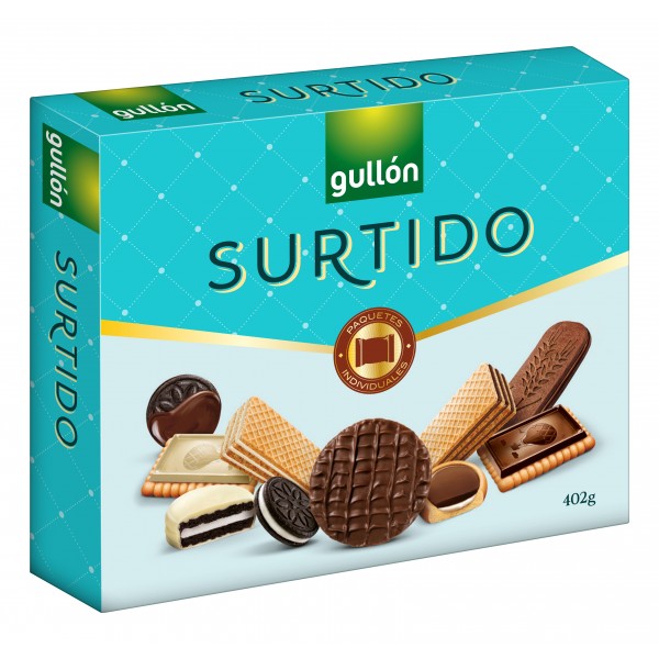 GALLETAS GULLON SURTIDO 402 GRS.
