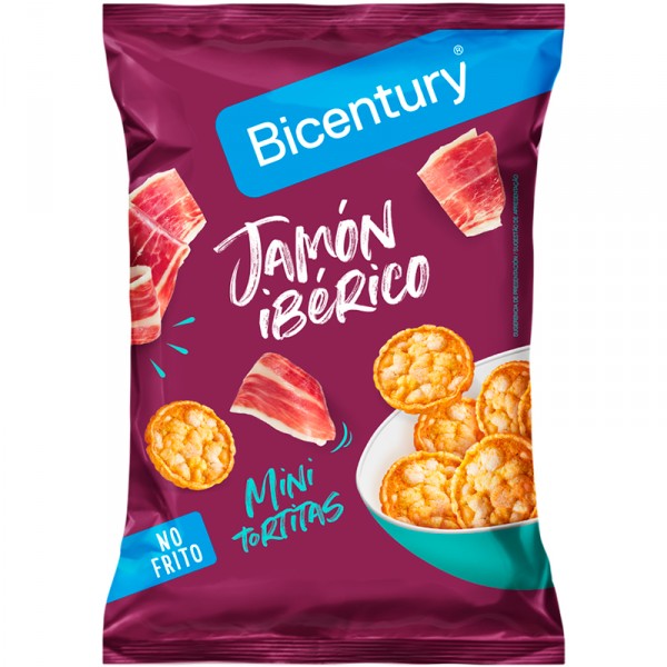 TORTITA BICENTURY MINI JAMON 70 GRS.