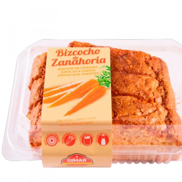 BIZCOCHO GIMAR ZANAHORIA 360 GRS.