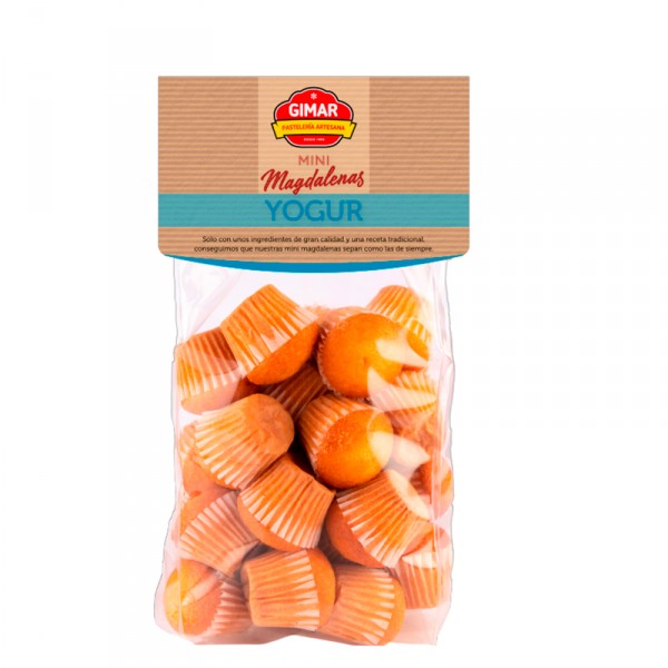 MINI MAGDALENAS GIMAR YOGUR 350 GRS.