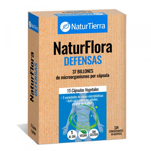NATURTIERRA DEFENSAS NATURTIERRA 15 CAPSULAS.