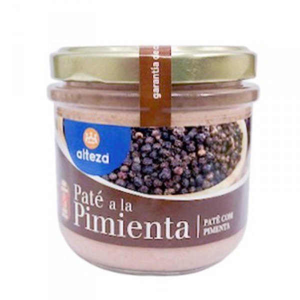 PATE ALTEZA A LA PIMIENTA FRASCO 160 GRS