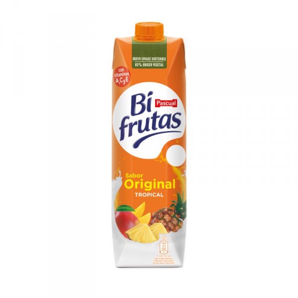 BIFRUTAS PASCUAL TROPICAL 1 LITRO