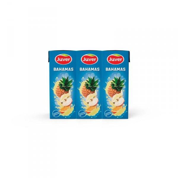 ZUMO JUVER BAHAMAS PACK 3 UND. X 200 ML.