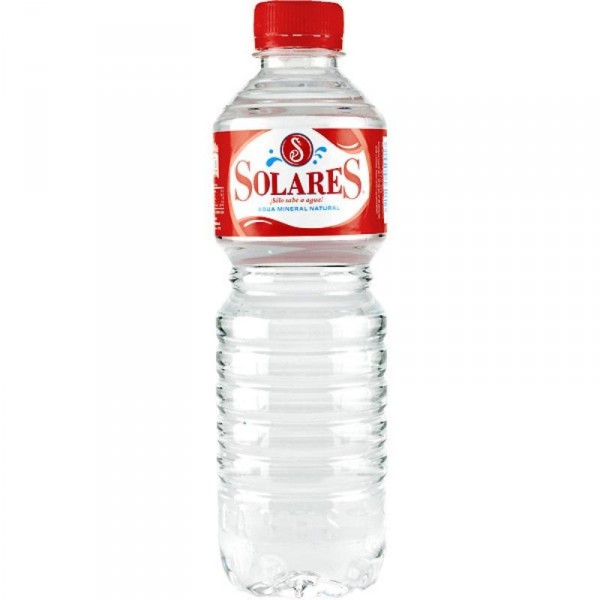 AGUA SOLARES MINERAL 0,5 LITROS