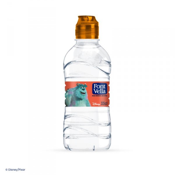 AGUA FONT VELLA MINERAL 33 CL.