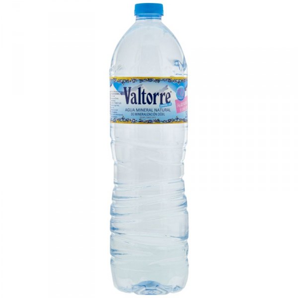 AGUA VALTORRE MINERAL 1,5 LITROS