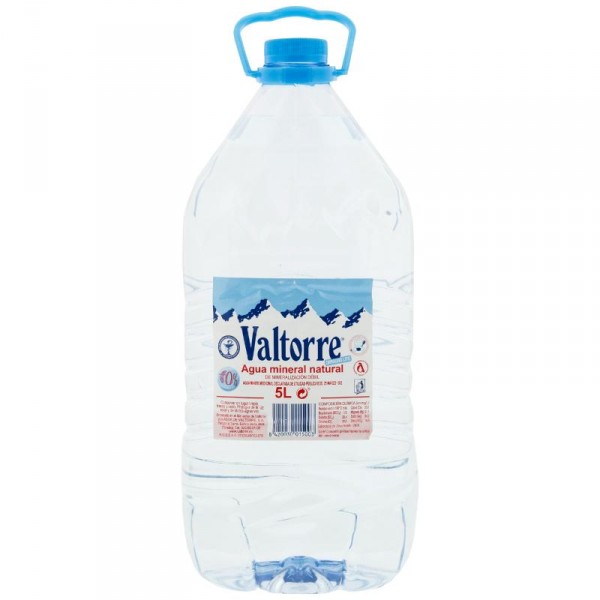 LupaOnline  AGUA VALTORRE MINERAL 5 L.