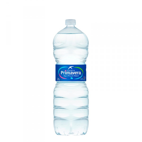 AGUA FUENTE PRIMAVERA MINERAL 2 LITROS