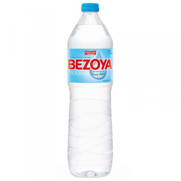 AGUA BEZOYA MINERAL 1,5 LITROS