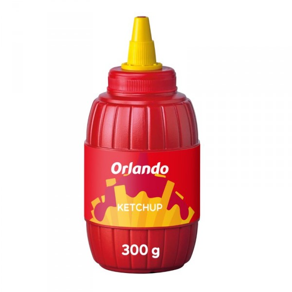 KETCHUP ORLANDO BARRILITO 300 GRS.