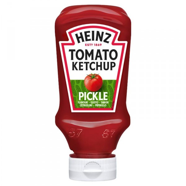 KETCHUP HEINZ PICKLE 220 ML.