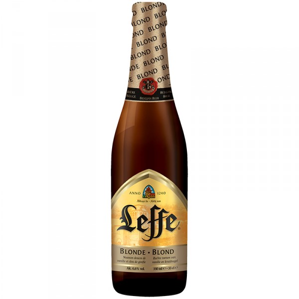 CERVEZA LEFFE BLONDE BOT 33 CL.